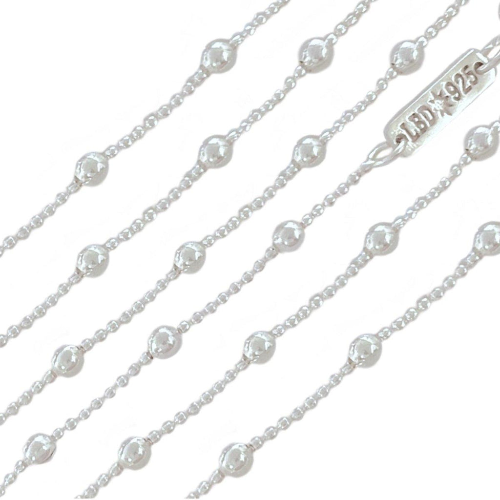 Laihas Prestige Bauble Sterling Silver Choker Necklace