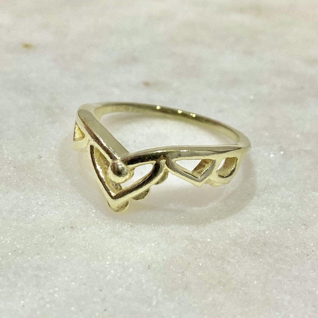 Laihas Prestige Boho Stacker Ring- Gold