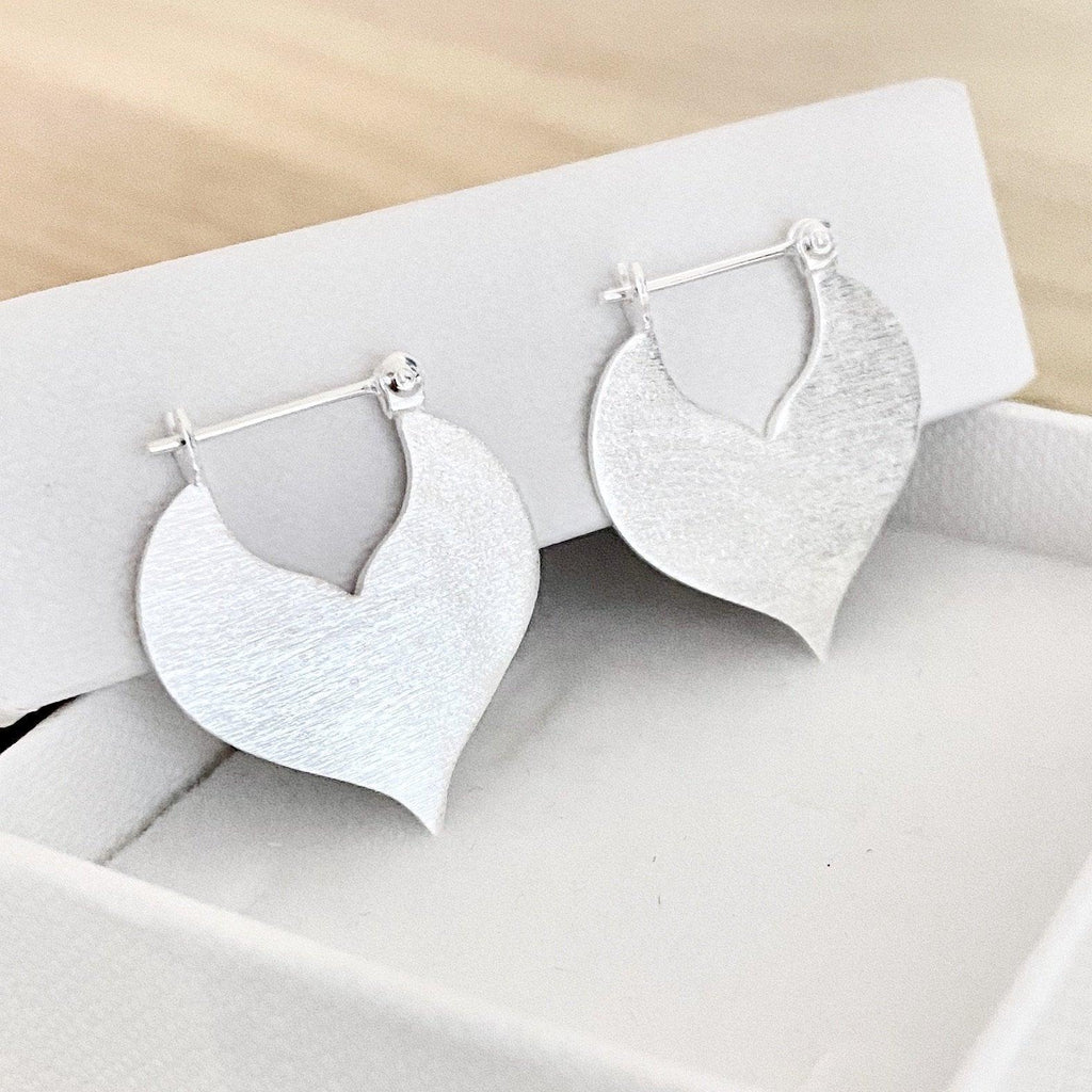 Laihas Prestige Gypsy Flower Petal Sterling Silver Earrings -LBD Australia