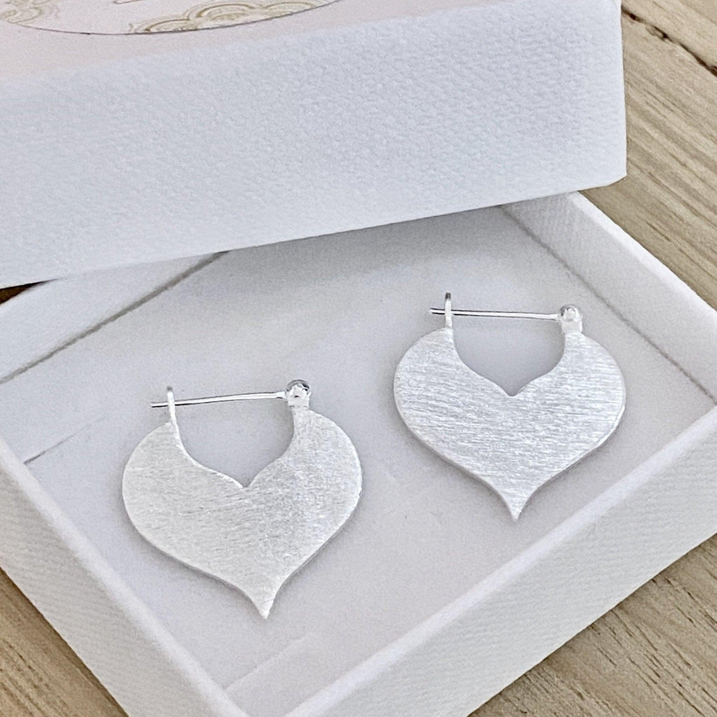 Laihas Prestige Gypsy Flower Petal Sterling Silver Earrings -LBD Australia