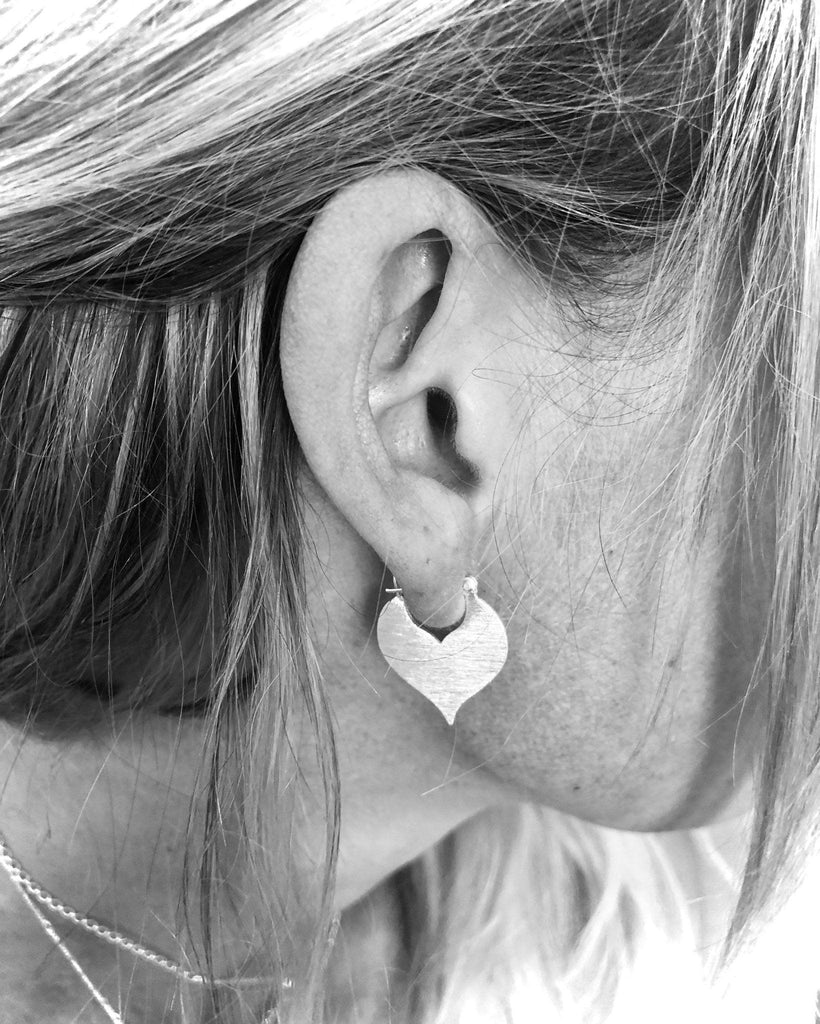 Laihas Prestige Gypsy Flower Petal Sterling Silver Earrings -LBD Australia