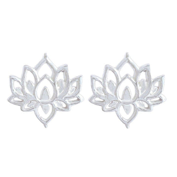 LAIHAS Prestige Lotus Flower Studs -Sterling Silver