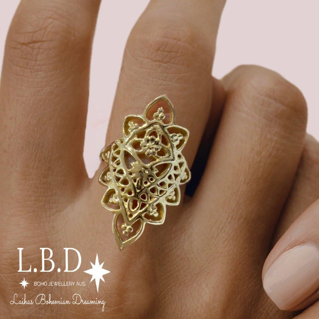 Laihas Prestige Maisie Gold Boho Ring