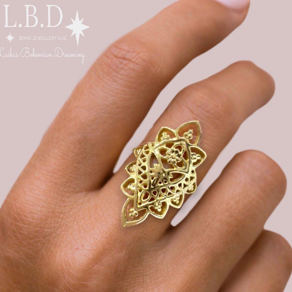 Laihas Prestige Maisie Gold Boho Ring