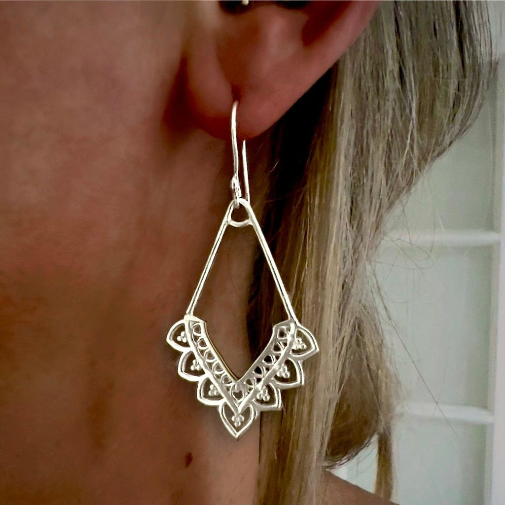 Laihas Prestige Maisie Sterling Silver Boho Earrings