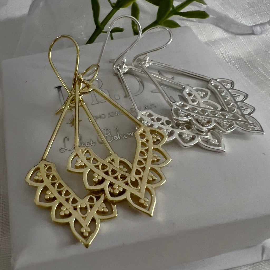 Laihas Prestige Maisie Sterling Silver Boho Earrings