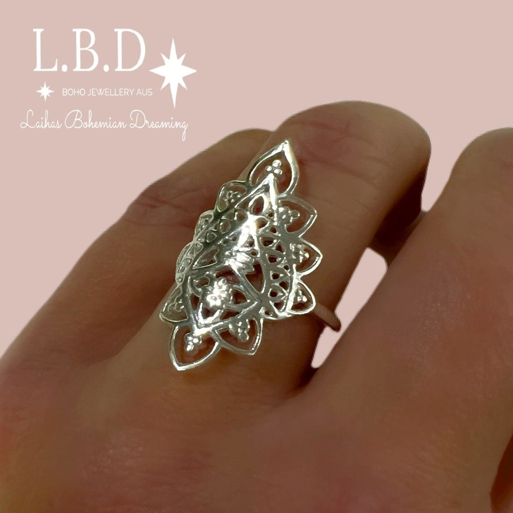 Laihas Prestige Maisie Sterling Silver Boho Ring