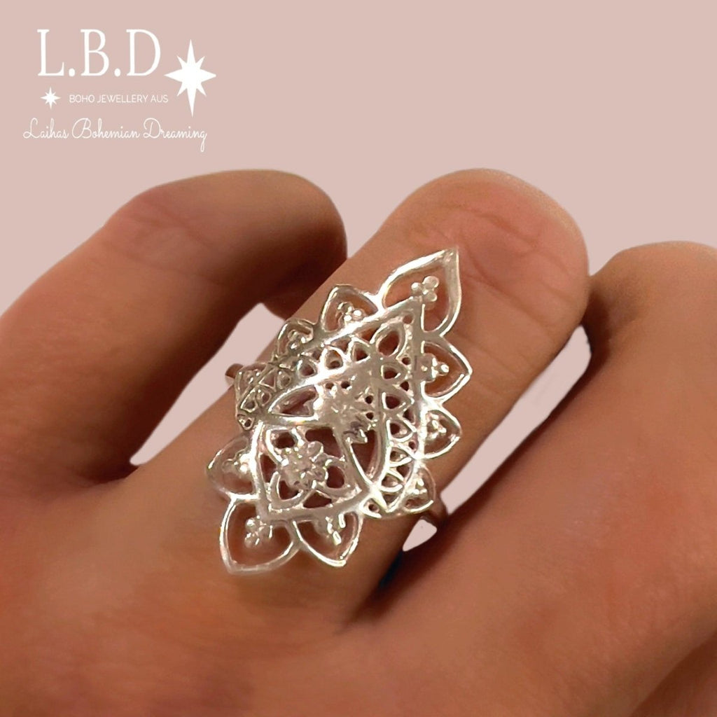 Laihas Prestige Maisie Sterling Silver Boho Ring