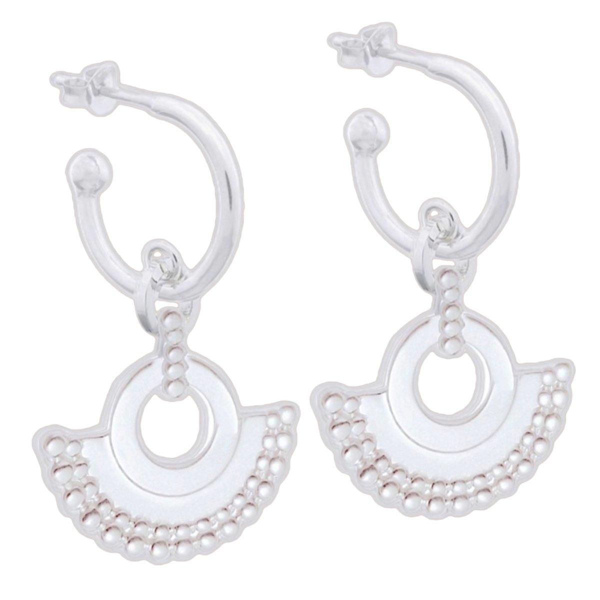 Queen hoop earrings deals
