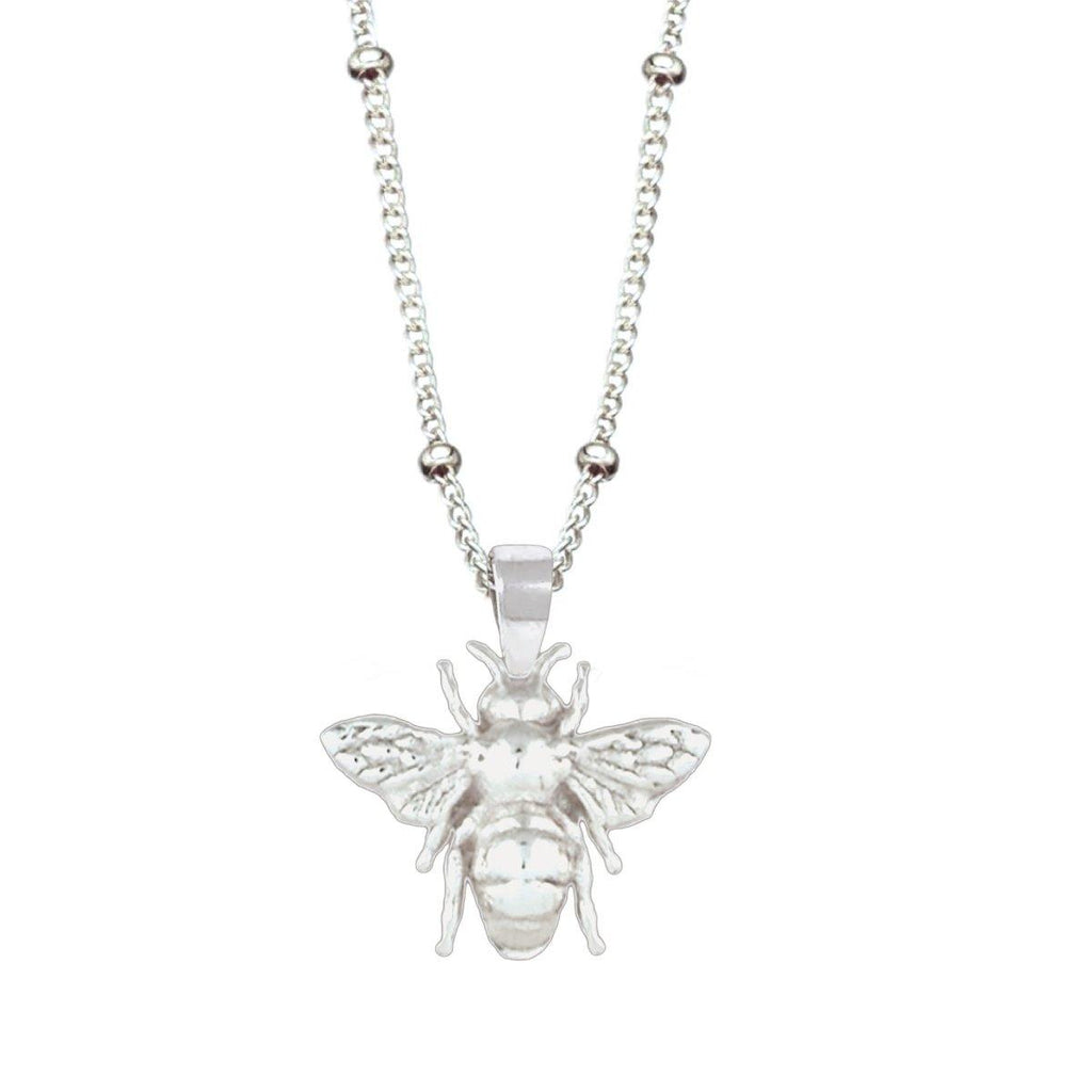 Laihas Prestige Sterling Silver Bee Necklace