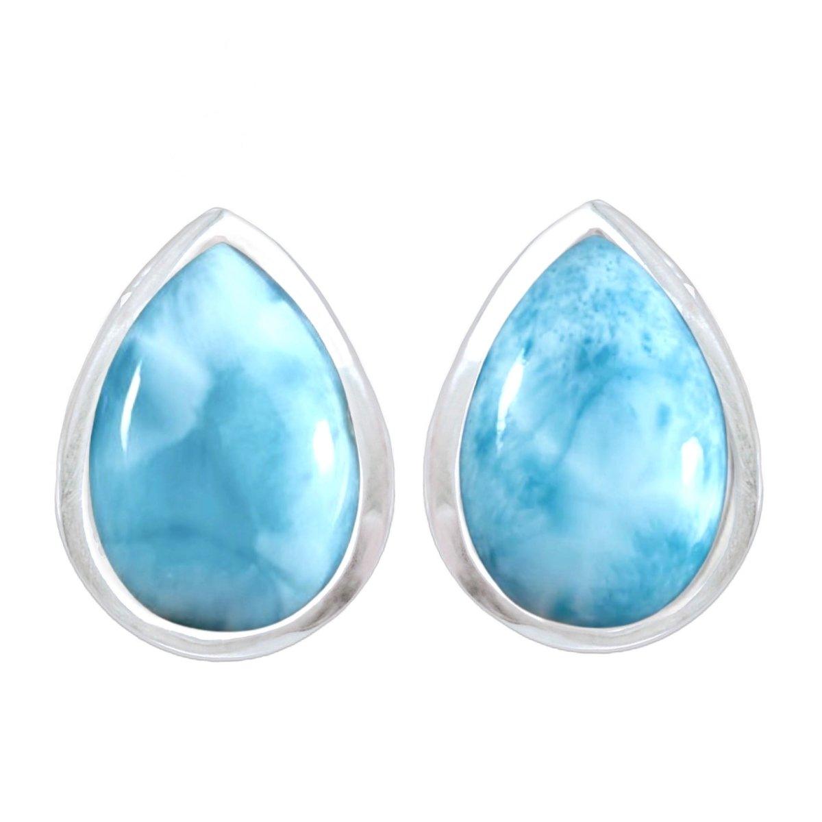 Gemstone silver earrings on sale