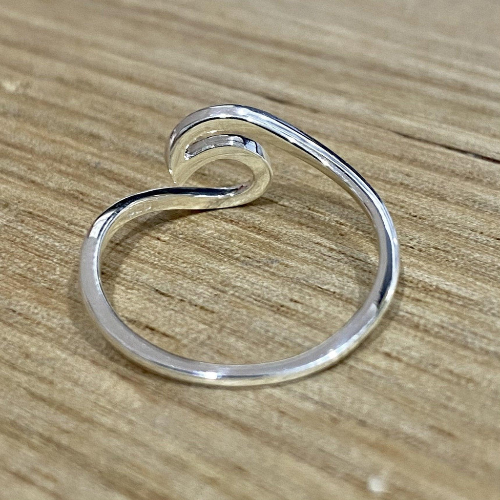 Laihas Sea Wave Sterling Silver Ring Ass sizes -LBD Australia