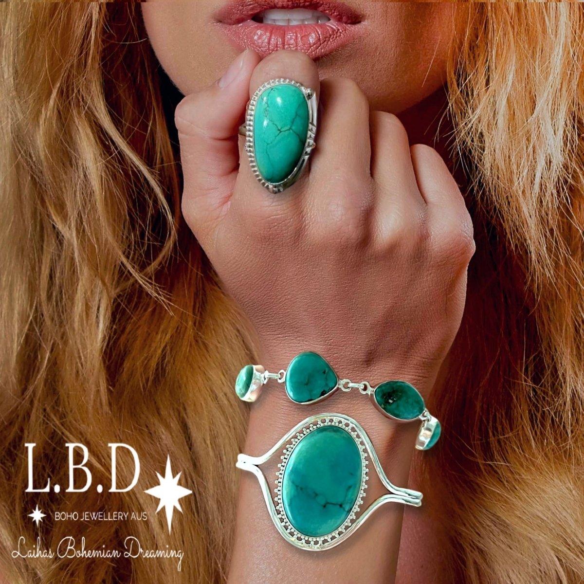 Boho on sale turquoise jewelry