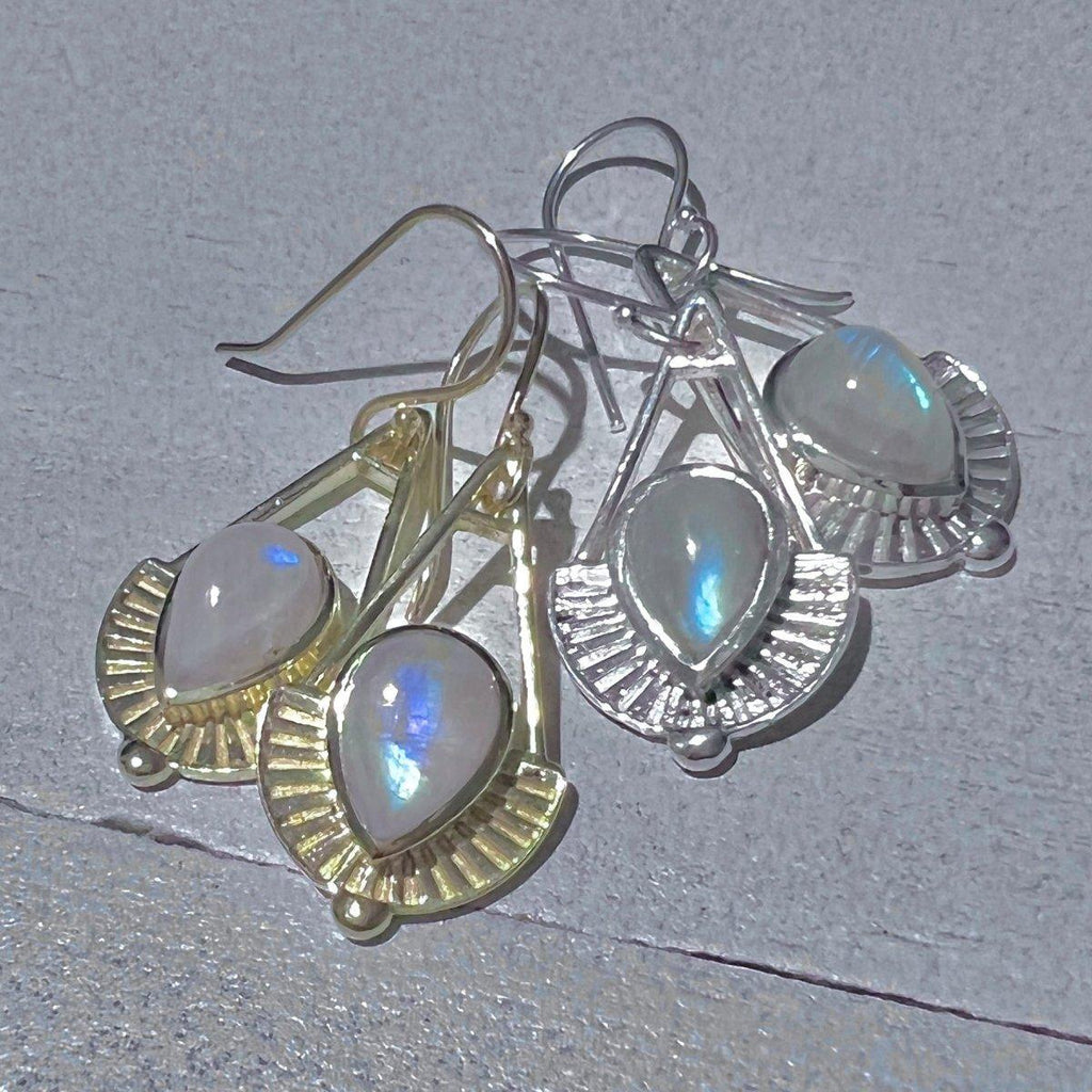 Laihas Tears Of Joy Moonstone Earrings