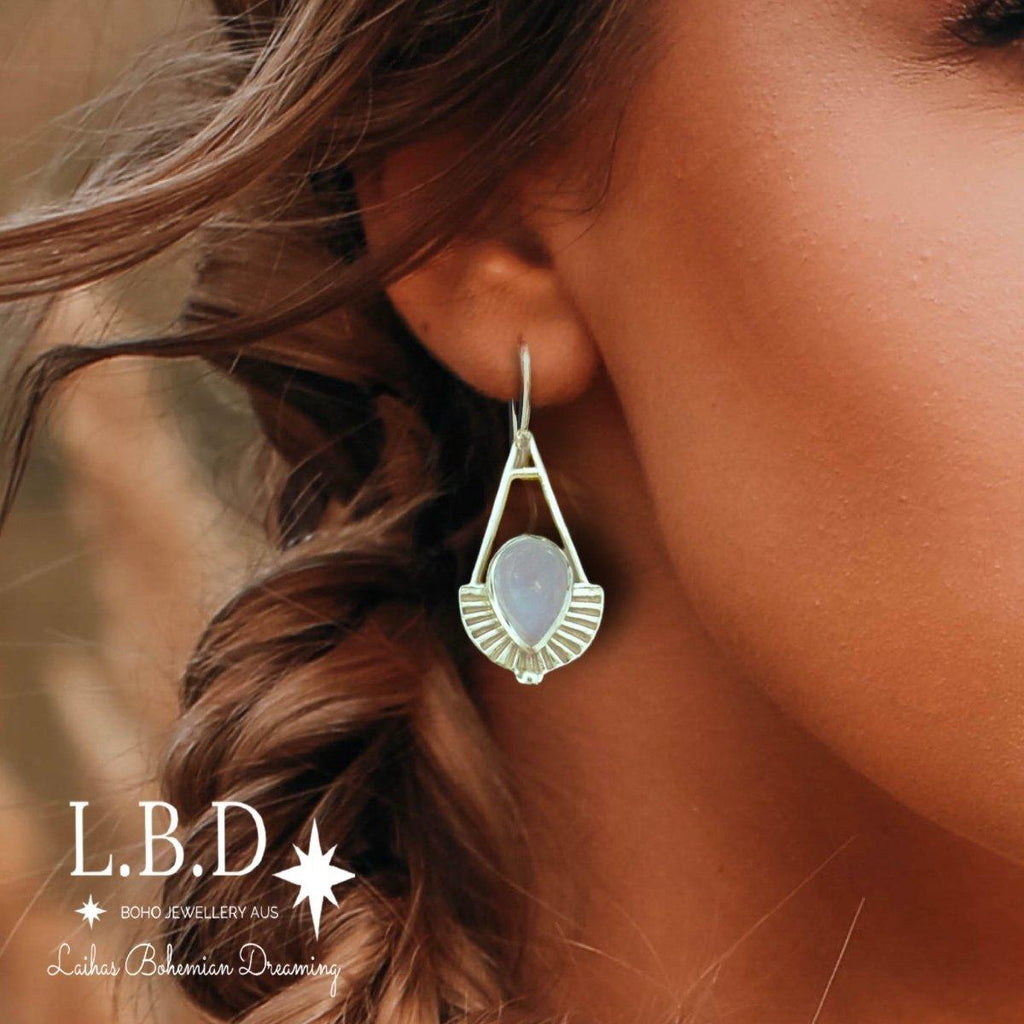 Laihas Tears Of Joy Moonstone Earrings