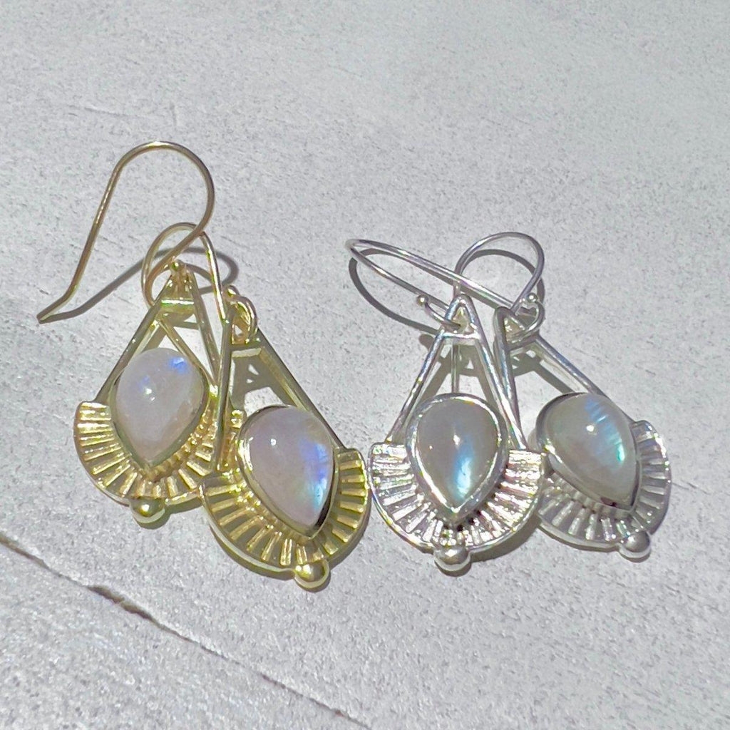 Laihas Tears Of Joy Moonstone Earrings