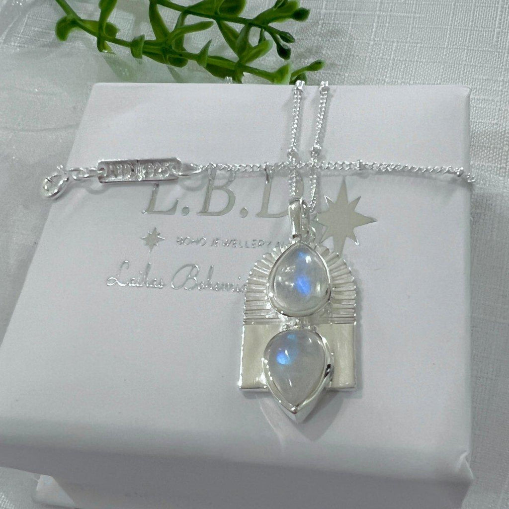 Laihas Tears Of Joy Moonstone Necklace