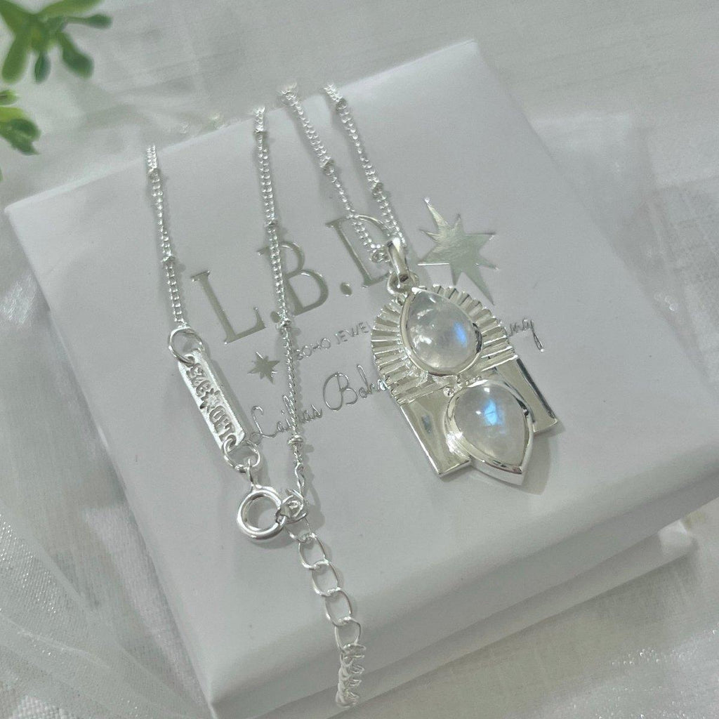 Laihas Tears Of Joy Moonstone Necklace