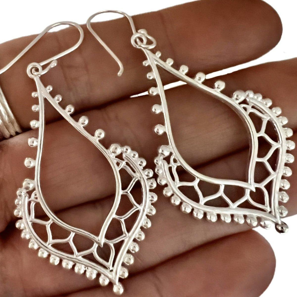 Laihas XLARGE Prestige Bohemia Sterling Silver Earrings