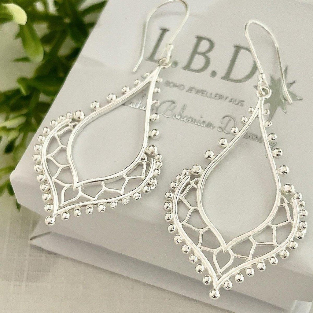 Laihas XLARGE Prestige Bohemia Sterling Silver Earrings