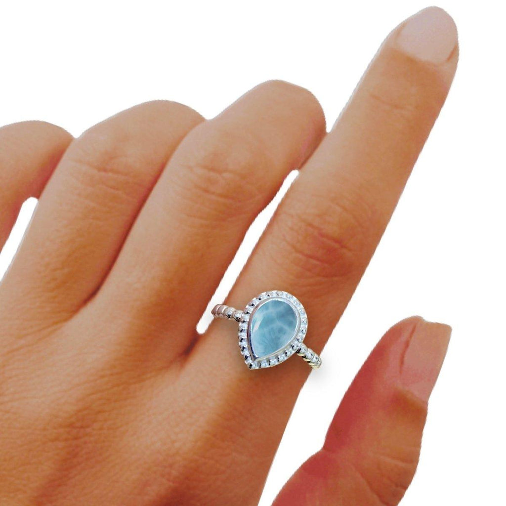 Larimar Ring- Laihas ‘Breezy’ Rain