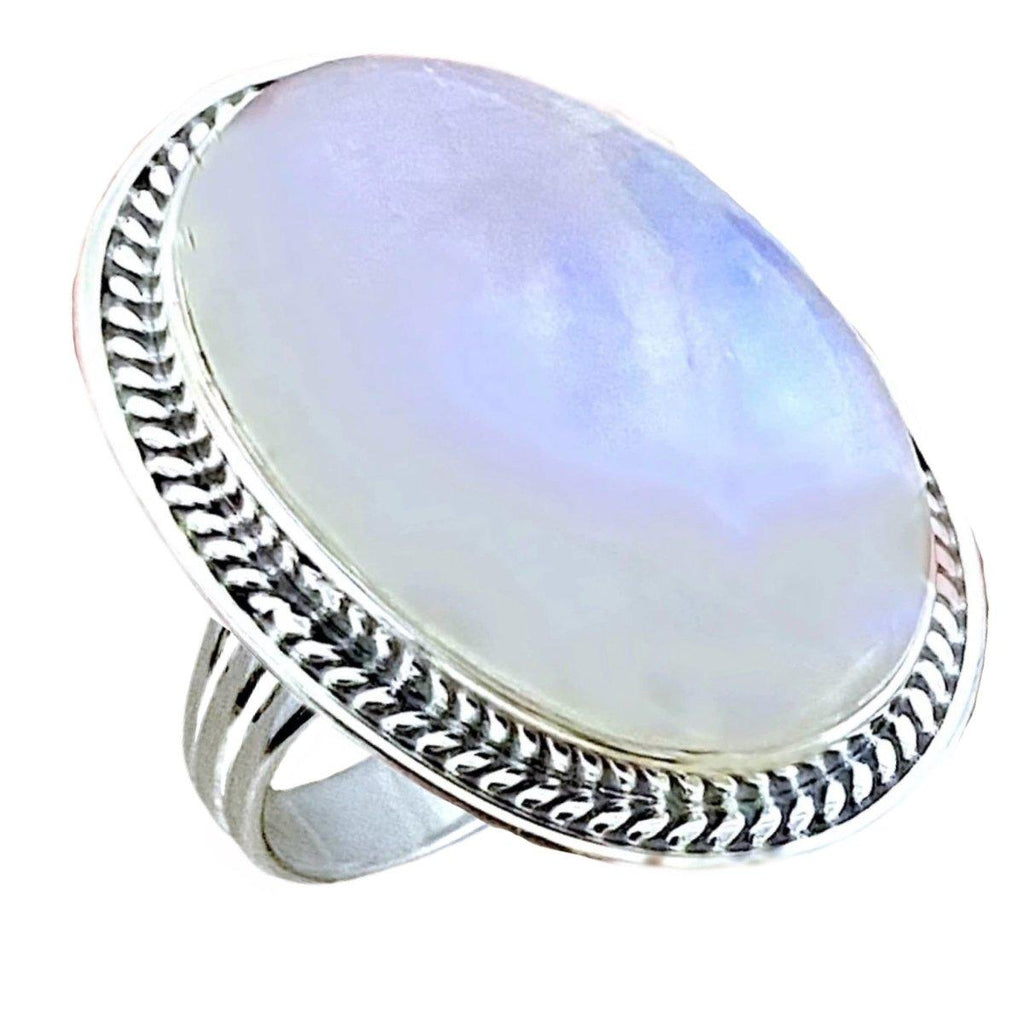 Moonstone Ring- Deliciously Boho Statement Ring