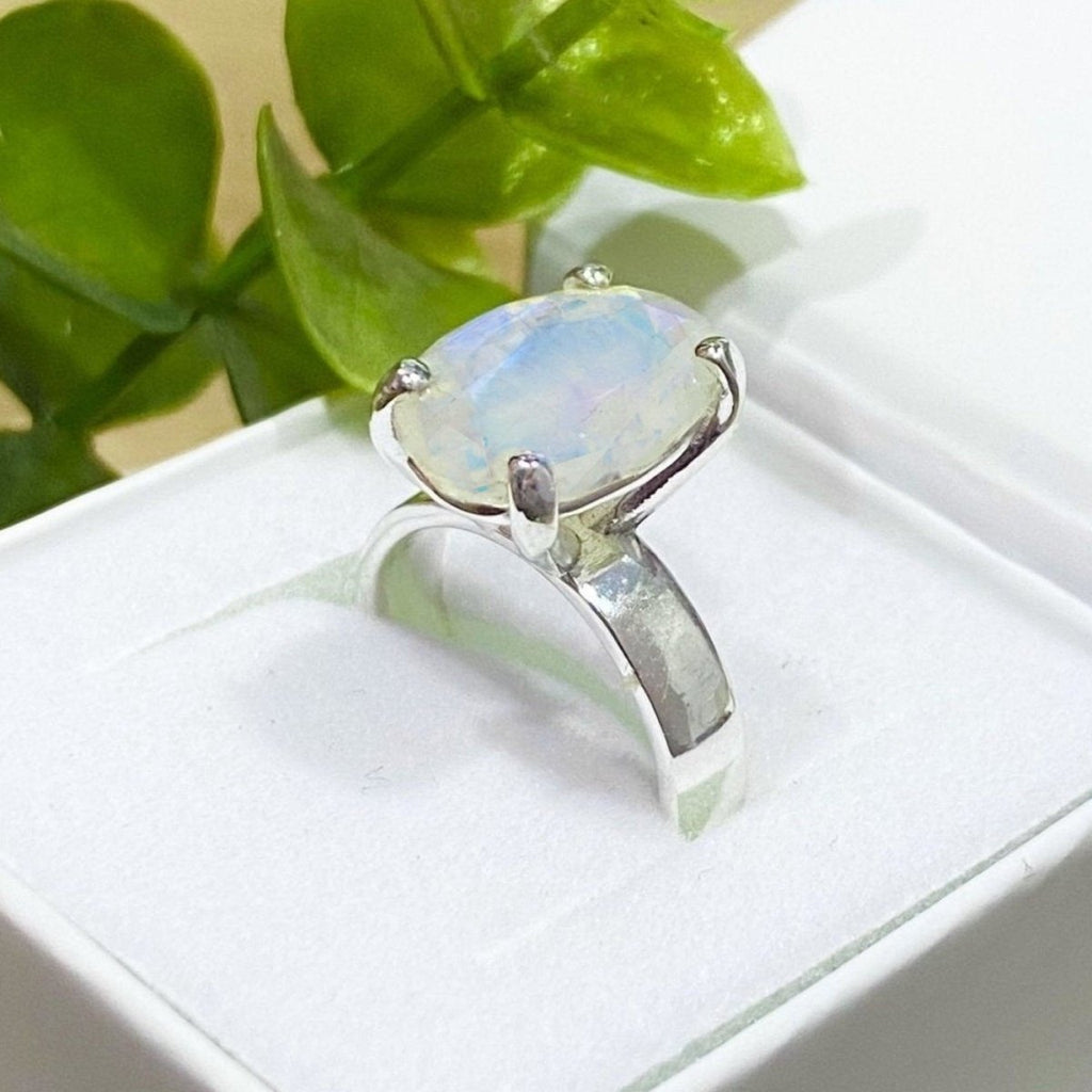 Moonstone Ring- Laihas Evening Crystal Ring