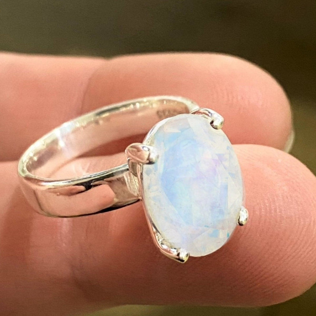 Moonstone Ring- Laihas Evening Crystal Ring