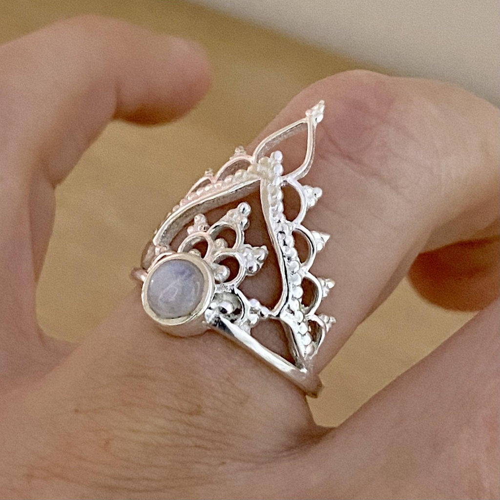 Moonstone Ring -Temple In Spring -LBD Australia