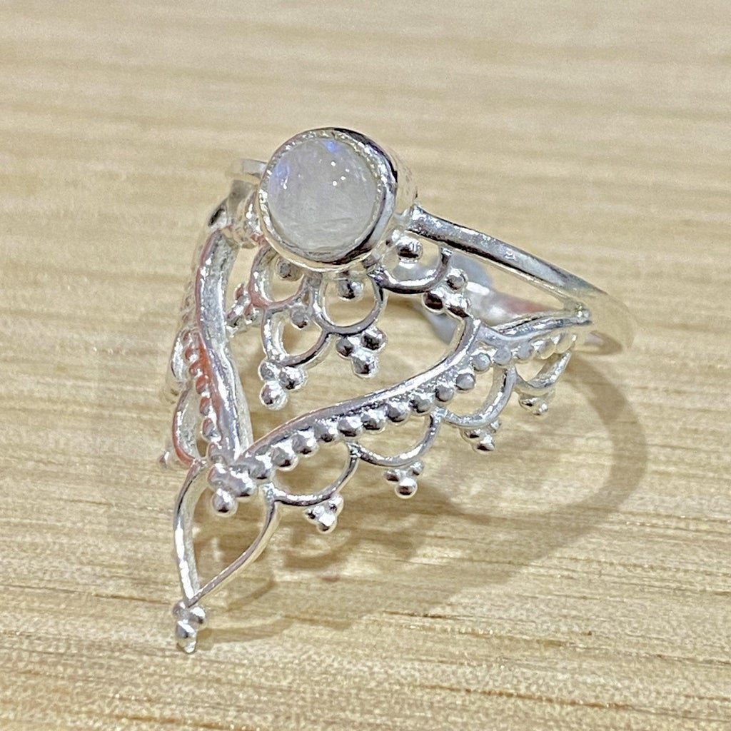 Moonstone Ring -Temple In Spring -LBD Australia