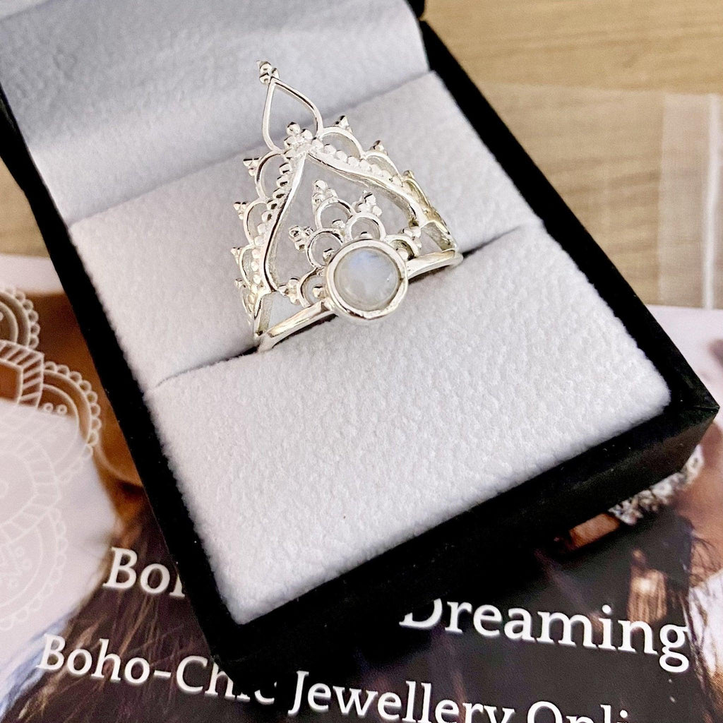 Moonstone Ring -Temple In Spring -LBD Australia