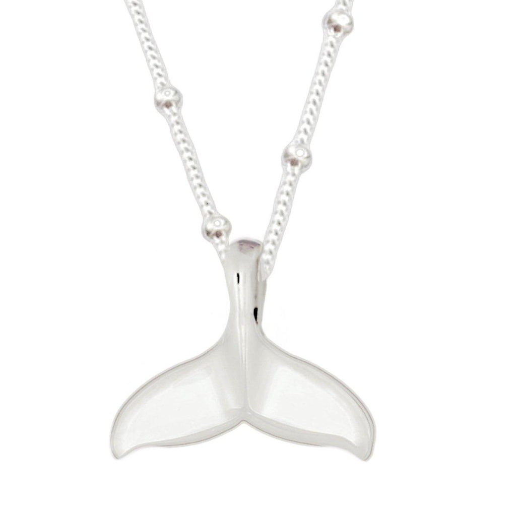 Ocean Inspired Whale Tail Necklace